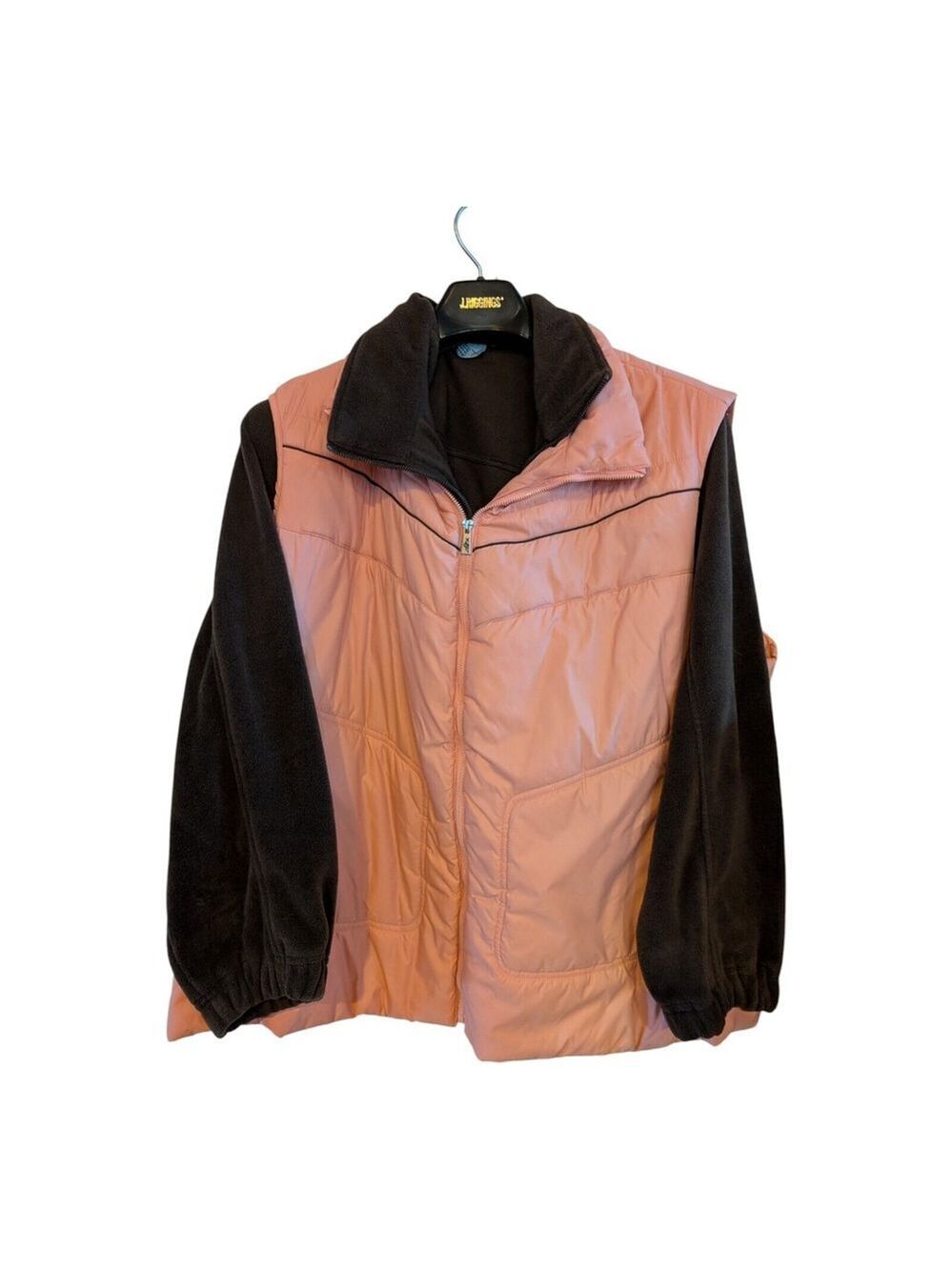 Avenue Pink & Brown Size 26-28, 3 In 1 Vest/Jacket Combo